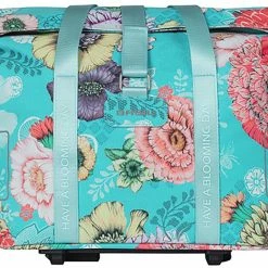 Basil Bloom Field H&aring;ndtaske 8-11l Med 2 Kroge Inkl. KF Og MIK Plade, Gul/farverig -Norco Taskebutik basil bloom field handbag 8 11l with 2 hooks incl kf and mik plate blue 4 1