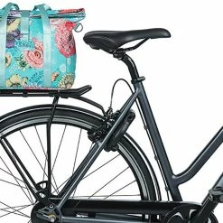 Basil Bloom Field H&aring;ndtaske 8-11l Med 2 Kroge Inkl. KF Og MIK Plade, Gul/farverig -Norco Taskebutik basil bloom field handbag 8 11l with 2 hooks incl kf and mik plate blue 5 1