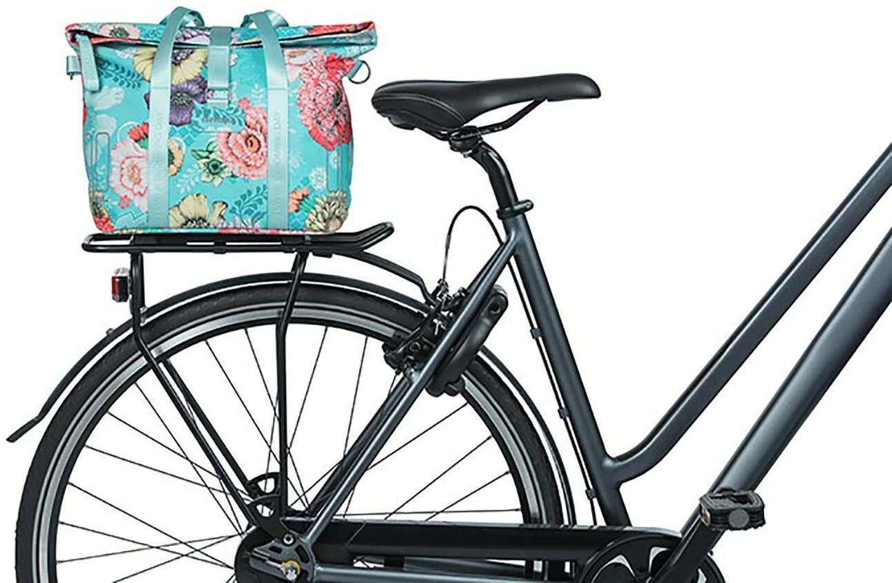 Basil Bloom Field Håndtaske 8-11l Med 2 Kroge Inkl. KF Og MIK Plade, Blå 5 Basil Bloom Field Håndtaske 8-11l Med 2 Kroge Inkl. KF Og MIK Plade, Blå - Billede 5