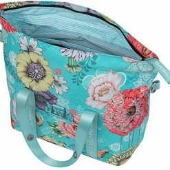 Basil Bloom Field Håndtaske 8-11l Med 2 Kroge Inkl. KF Plade, Blå/farverig 18 Basil Bloom Field Håndtaske 8-11l Med 2 Kroge Inkl. KF Plade, Blå/farverig -Norco Taskebutik basil bloom field handbag 8 11l with 2 hooks incl kf plate blue 9