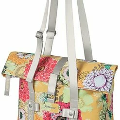 Basil Bloom Field Taske 15-20l, Gul/farverig