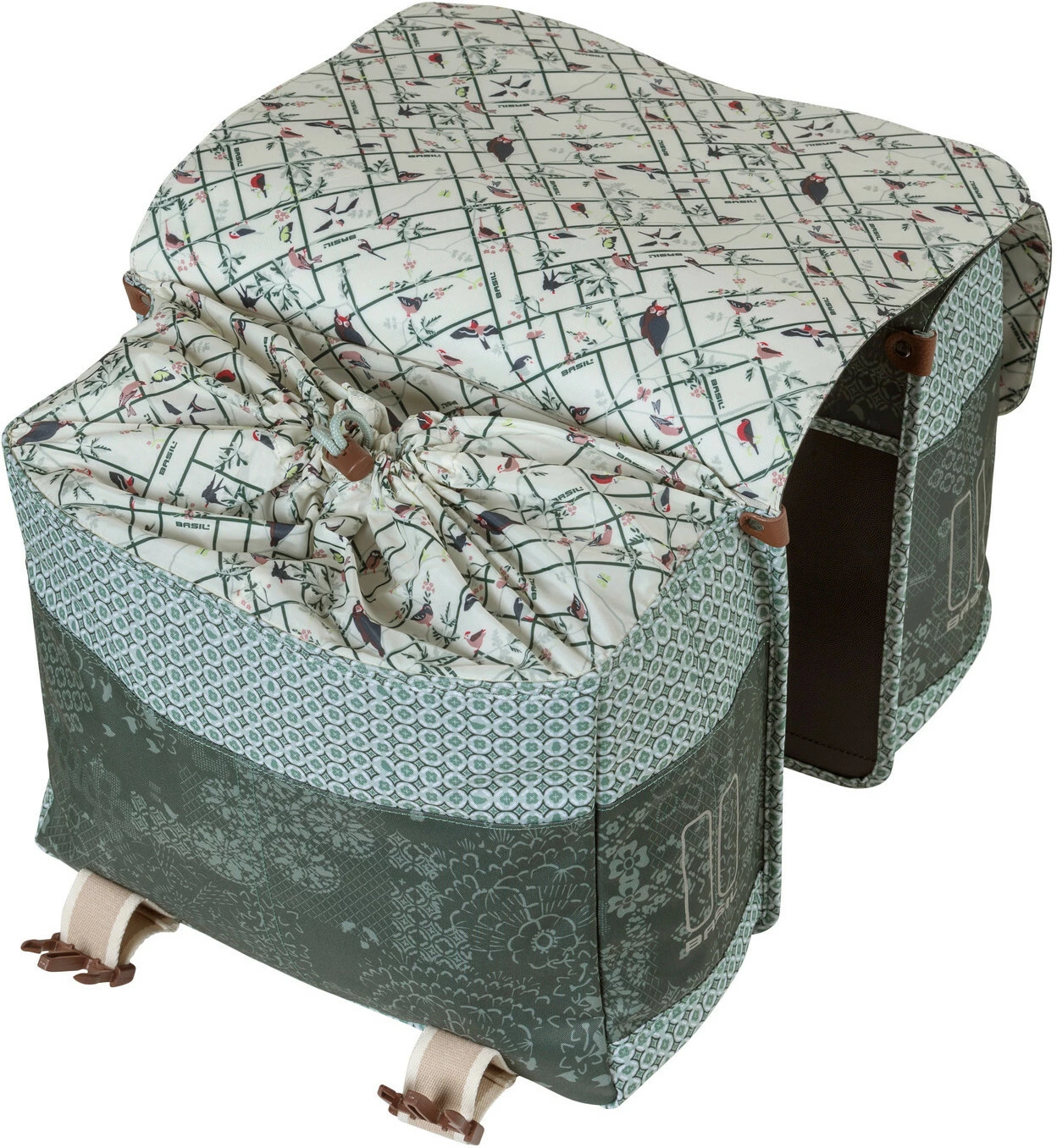 Basil Bohème Sidetasker 35l, Sort 4 Basil Bohème Sidetasker 35l, Sort - Billede 4