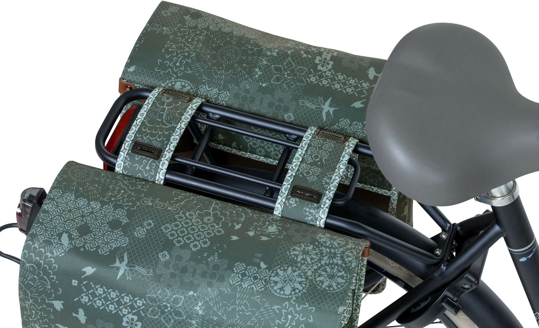 Basil Bohème Sidetasker 35l, Blå 5 Basil Bohème Sidetasker 35l, Blå - Billede 5