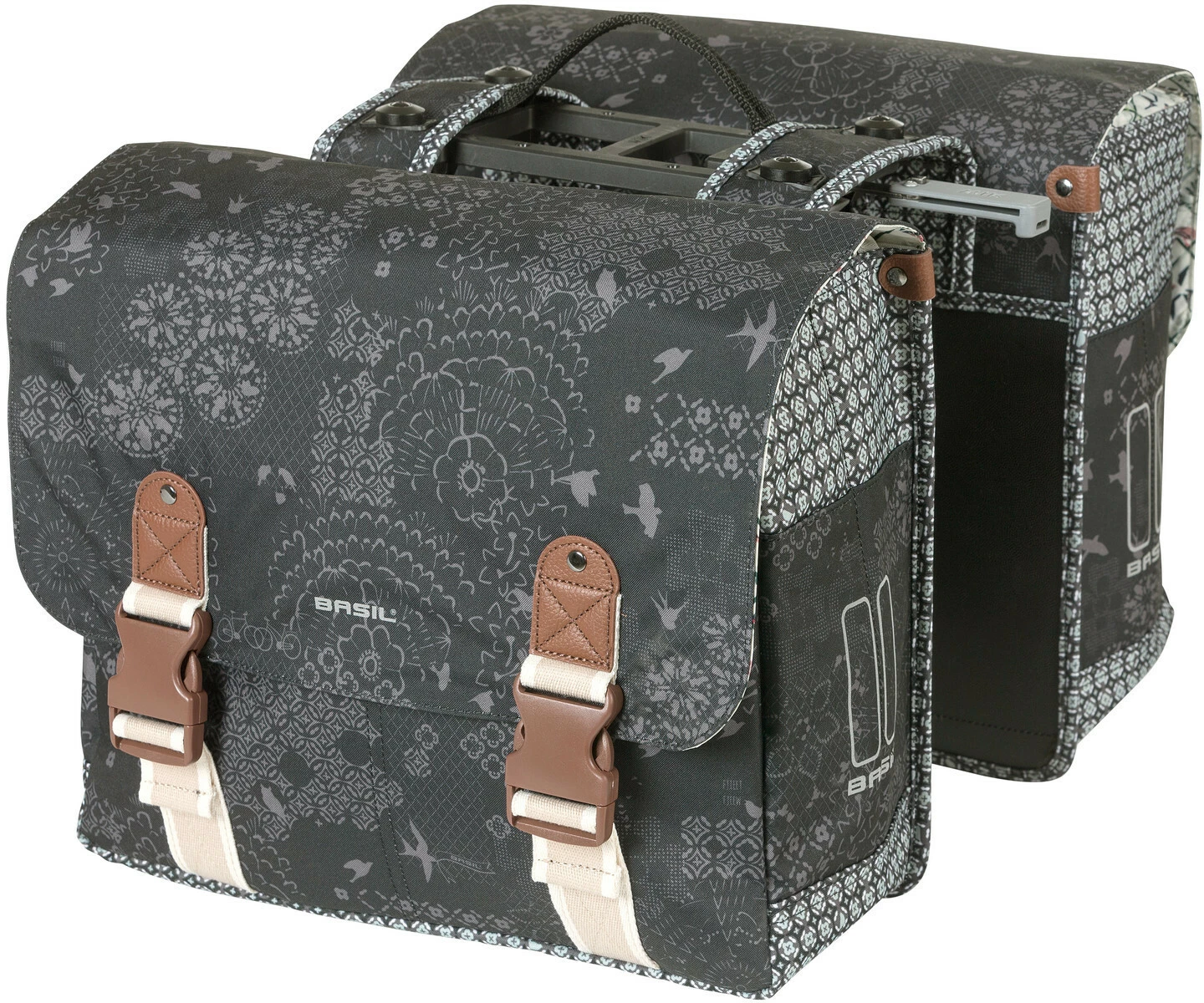 Basil Bohème Dobbelt Cykeltaske MIK 35l, Blå 1 Basil Bohème Dobbelt Cykeltaske MIK 35l, Blå