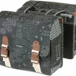 Basil Boh&egrave;me Dobbelt Cykeltaske MIK 35l, Sort