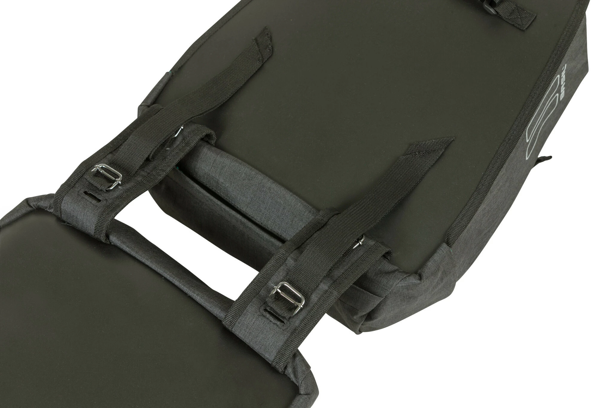 Basil Discovery 365D Sidetasker M 18L, Sort/turkis 3 Basil Discovery 365D Sidetasker M 18L, Sort/turkis - Billede 3