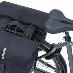 Basil Forte Dobbelt Sidetaske 35l Inkl. MIK Plade, Sort 9 Basil Forte Dobbelt Sidetaske 35l Inkl. MIK Plade, Sort -Norco Taskebutik basil forte double pannier bag 35l incl mik plate black 4