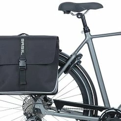 Basil Forte Dobbelt Sidetaske 35l Inkl. MIK Plade, Sort 10 Basil Forte Dobbelt Sidetaske 35l Inkl. MIK Plade, Sort -Norco Taskebutik basil forte double pannier bag 35l incl mik plate black 5