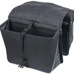 Basil Forte Dobbelt Sidetaske 35l Inkl. MIK Plade, Sort 11 Basil Forte Dobbelt Sidetaske 35l Inkl. MIK Plade, Sort -Norco Taskebutik basil forte double pannier bag 35l incl mik plate black 6