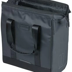 Basil Grand Taske 23l Presenning, Sort 12 Basil Grand Taske 23l Presenning, Sort -Norco Taskebutik basil grand shopper 23l tarpaulin black 6