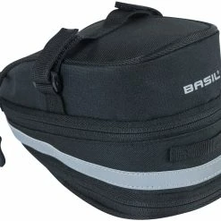 Basil Mada Sadeltaske 1l, Sort