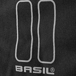 Basil Mara XL Dobbelt Sidetaske 35l, Sort/hvid -Norco Taskebutik basil mara xl gepaecktraeger doppel tasche 35l schwarz 4