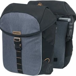 Basil Miles Sidetasker MIK 34l, Sort/grøn