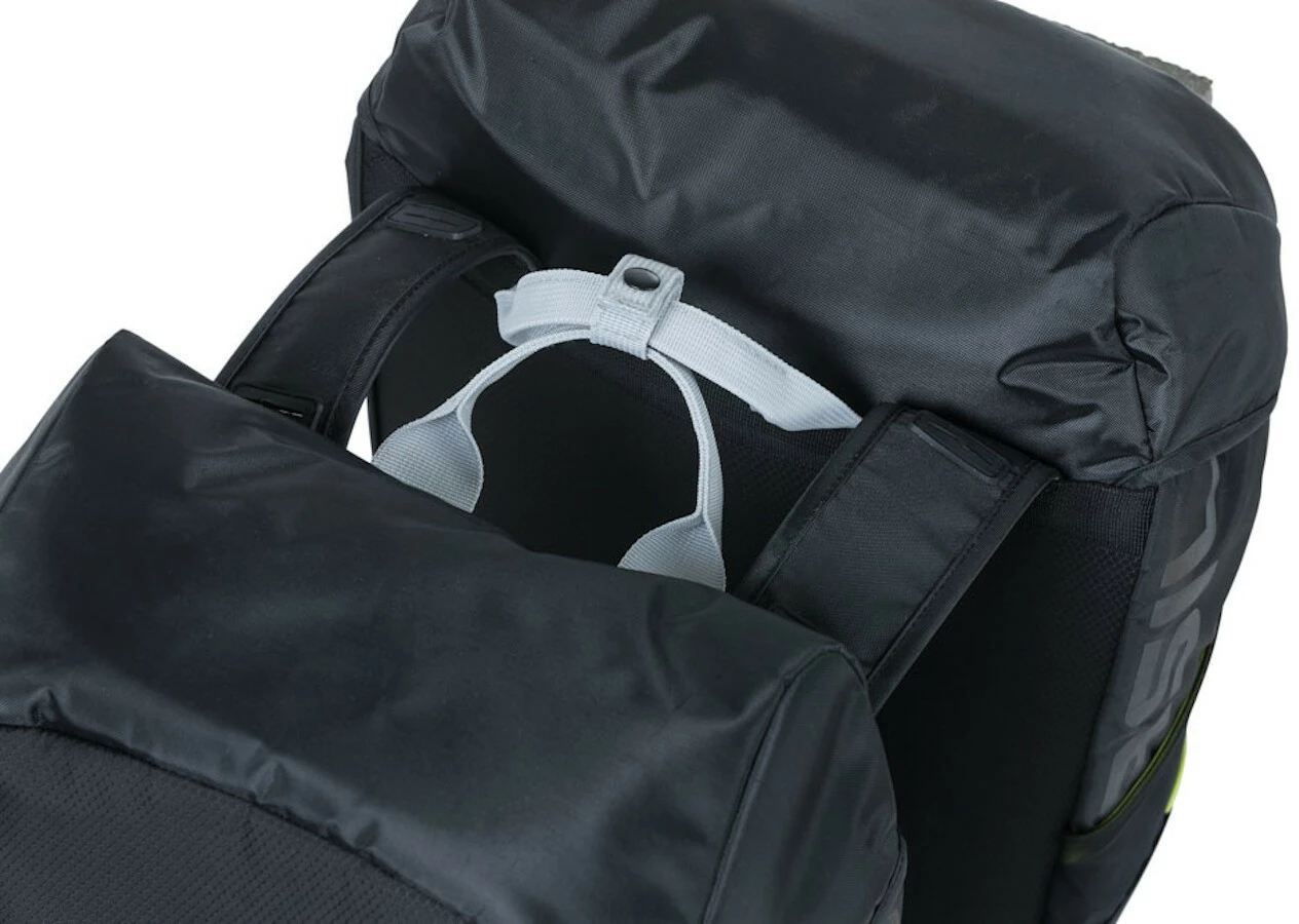 Basil Miles Sidetasker 34l, Sort 2 Basil Miles Sidetasker 34l, Sort - Billede 2