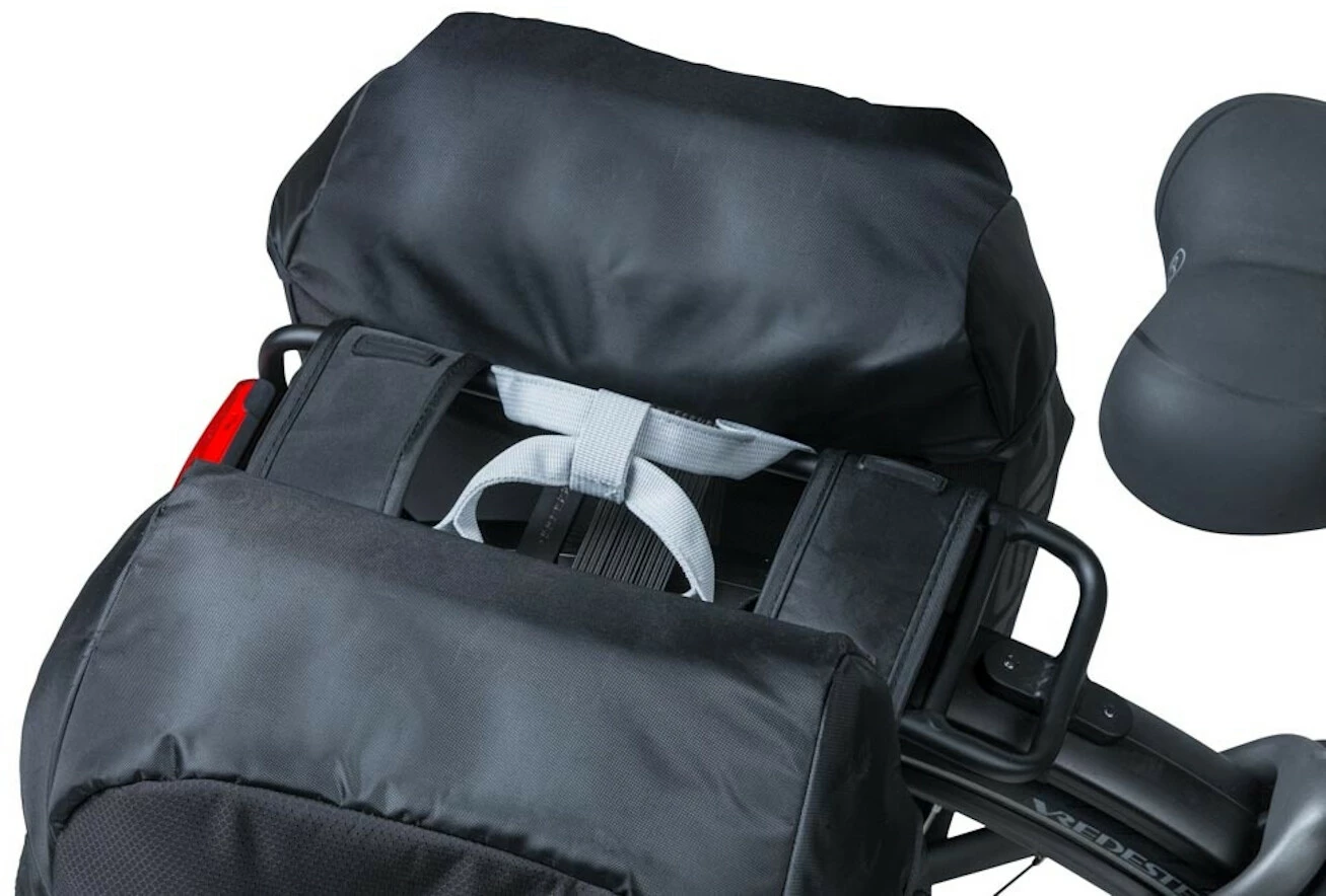 Basil Miles Sidetasker 34l, Sort 7 Basil Miles Sidetasker 34l, Sort - Billede 7