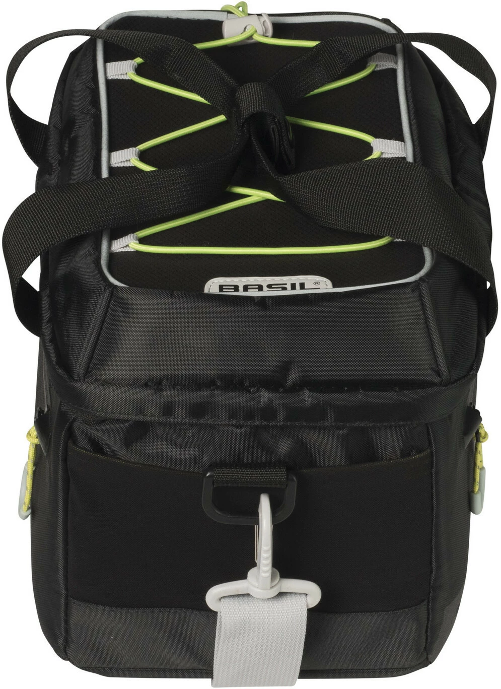 Basil Miles Bagagerum MIK 7l, Sort/grøn 2 Basil Miles Bagagerum MIK 7l, Sort/grøn - Billede 2