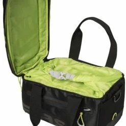 Basil Miles Bagagerum MIK 7l, Sort/grøn 6 Basil Miles Bagagerum MIK 7l, Sort/grøn -Norco Taskebutik basil miles trunkbag 7l with mik system black lime 3