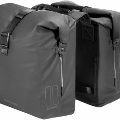 Basil SoHo Dobbelt Taske Nordlicht 41l, Sort