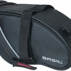 Basil Sport Design Sadeltaske M 1L, Sort
