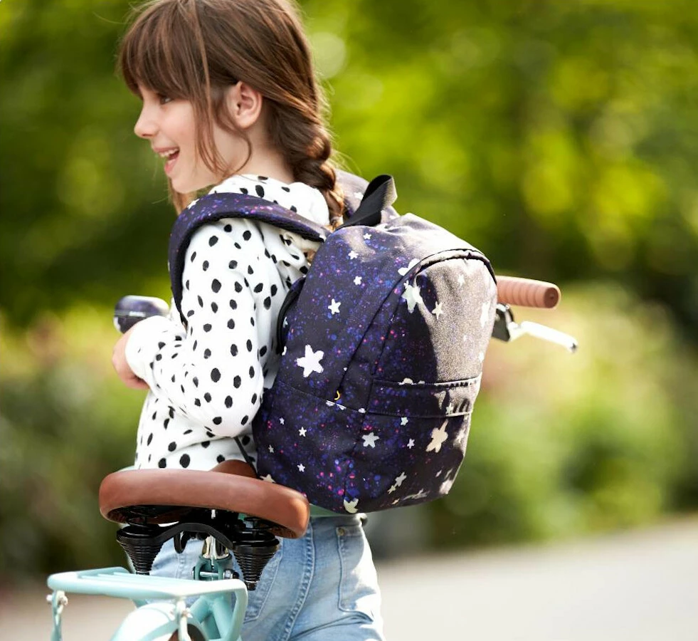 Basil Stardust Cykelrygsæk 8l Børn, Blå 6 Basil Stardust Cykelrygsæk 8l Børn, Blå - Billede 6