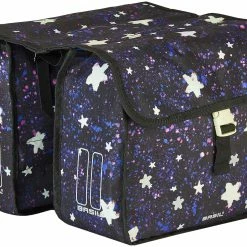 Basil Stardust Dobbelt Sidetaske 20l B&oslash;rn, Farverig