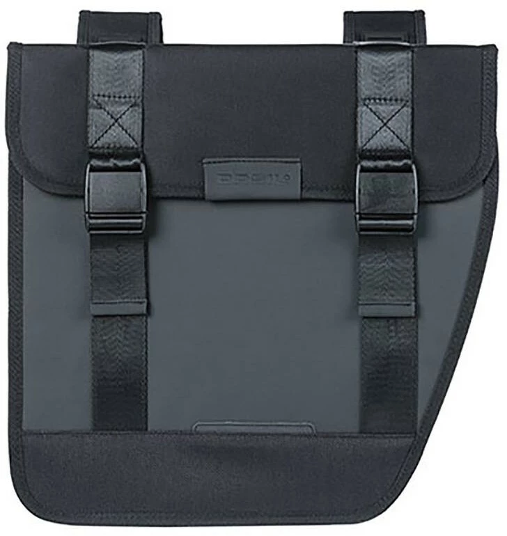 Basil Tour Waterproof Dobbelt Sidetaske 28l, Sort 3 Basil Tour Waterproof Dobbelt Sidetaske 28l, Sort - Billede 3