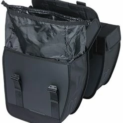 Basil Tour Waterproof Dobbelt Sidetaske 28l, Sort 15 Basil Tour Waterproof Dobbelt Sidetaske 28l, Sort -Norco Taskebutik basil tour waterproof double pannier bag 28l black 7