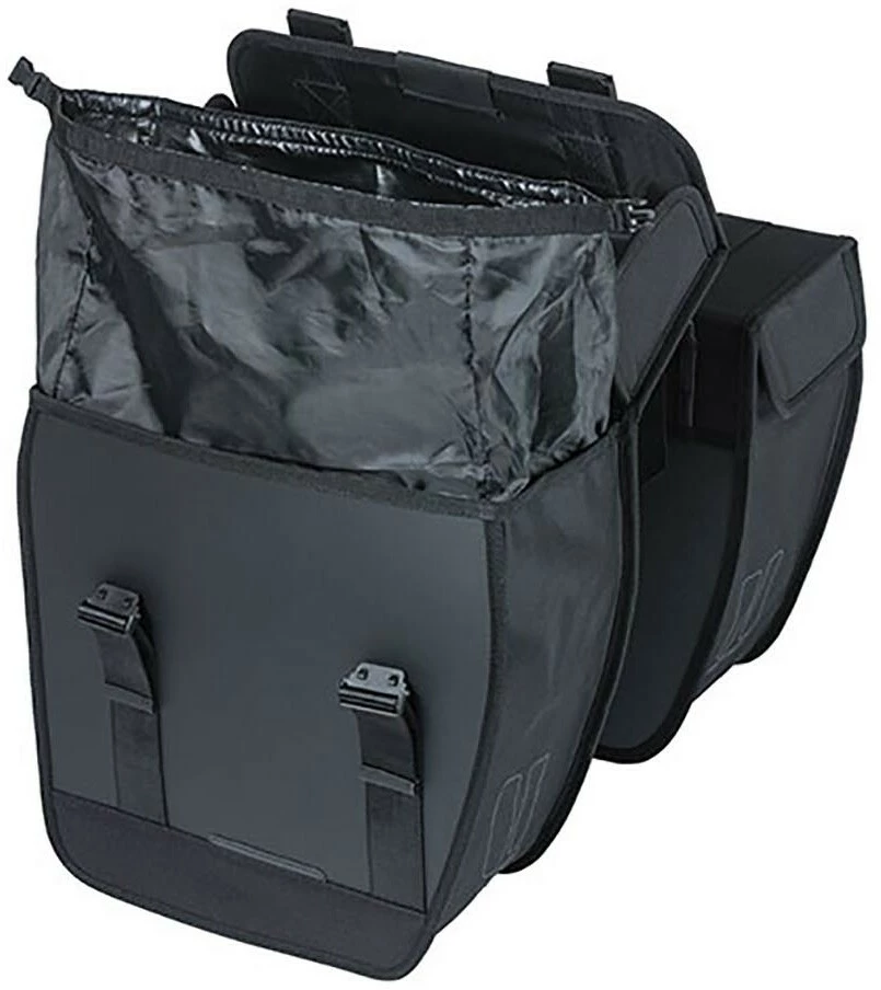 Basil Tour Waterproof Dobbelt Sidetaske 28l, Sort 7 Basil Tour Waterproof Dobbelt Sidetaske 28l, Sort - Billede 7