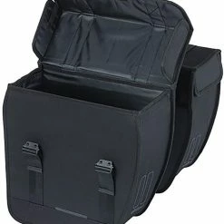 Basil Tour XL Dobbelt Sidetaske 35l, Sort -Norco Taskebutik basil tour xl double pannier bag 35l black 3