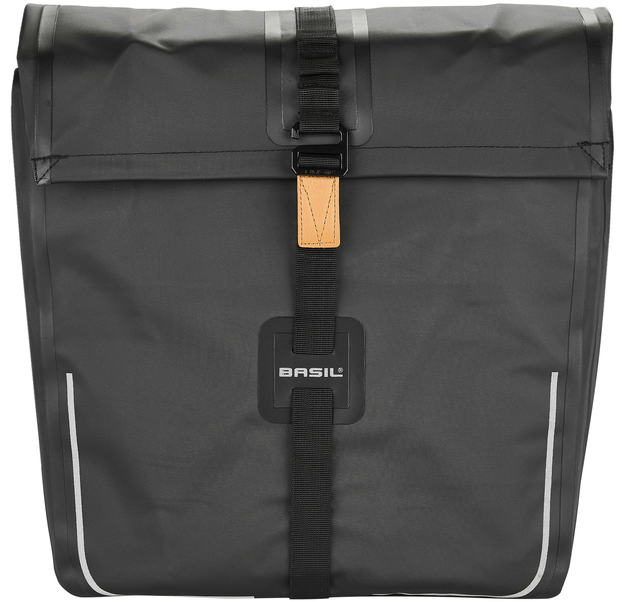 Basil Urban Dry Sidetasker 50l, Sort 3 Basil Urban Dry Sidetasker 50l, Sort - Billede 3