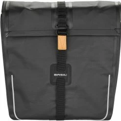Basil Urban Dry Sidetasker 50l, Gr&aring; -Norco Taskebutik basil urban dry gepaecktraeger doppel tasche 50l matt black 3