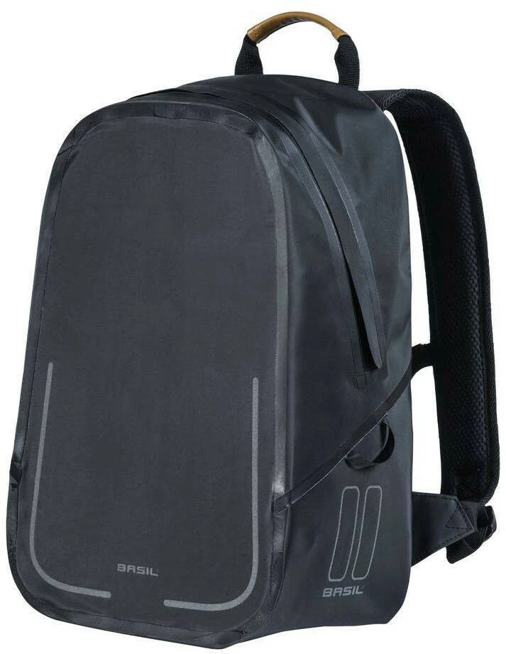 Basil Urban Dry Cykelrygsæk 18l, Sort 1 Basil Urban Dry Cykelrygsæk 18l, Sort
