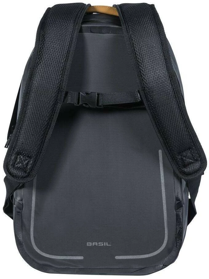 Basil Urban Dry Cykelrygsæk 18l, Grå 2 Basil Urban Dry Cykelrygsæk 18l, Grå - Billede 2