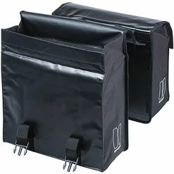 Basil Urban Load Dobbelt Sidetaske 48-53l Inkl. MIK Plade, Sort 11 Basil Urban Load Dobbelt Sidetaske 48-53l Inkl. MIK Plade, Sort -Norco Taskebutik basil urban load double pannier bag 48 53l incl mik plate black 5