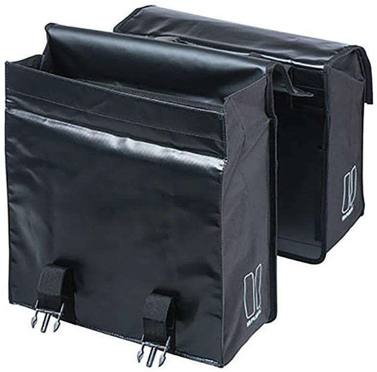 Basil Urban Load Dobbelt Sidetaske 48-53l Inkl. MIK Plade, Sort 5 Basil Urban Load Dobbelt Sidetaske 48-53l Inkl. MIK Plade, Sort - Billede 5