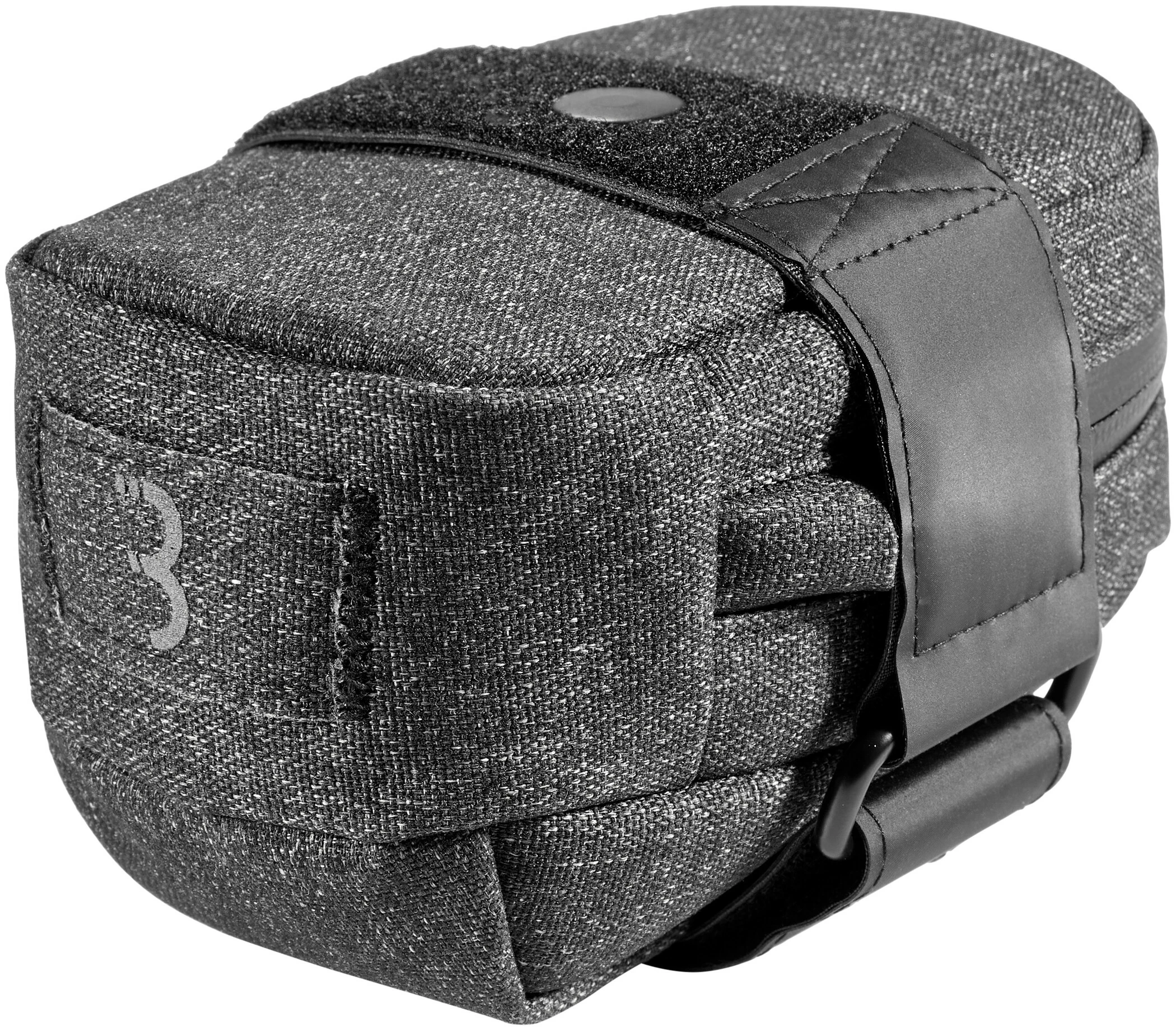 BBB Cycling Compacked Sadeltaske L, Sort/grå 1 BBB Cycling Compacked Sadeltaske L, Sort/grå