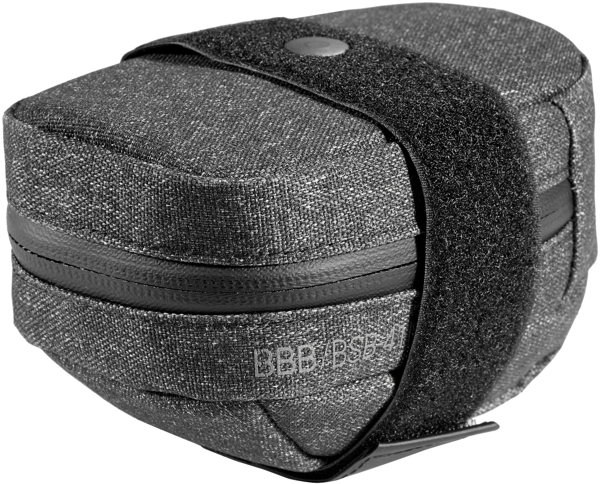 BBB Cycling Compacked Sadeltaske L, Sort/grå 2 BBB Cycling Compacked Sadeltaske L, Sort/grå - Billede 2