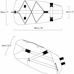 Birzman Packman Travel Sadeltaske, Oliven 11 Birzman Packman Travel Sadeltaske, Oliven -Norco Taskebutik birzman packman travel saddle bag olive 6