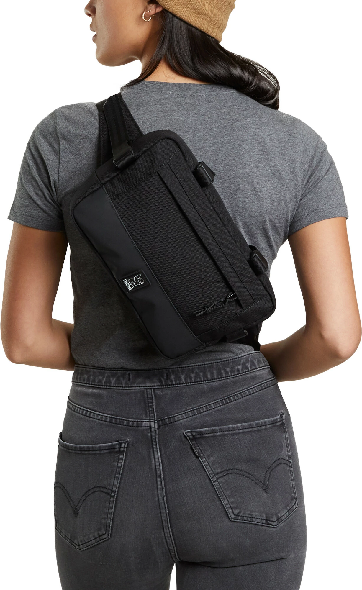 Chrome Doubletrack Steltaske Medium, Sort 11 Chrome Doubletrack Steltaske Medium, Sort - Billede 11