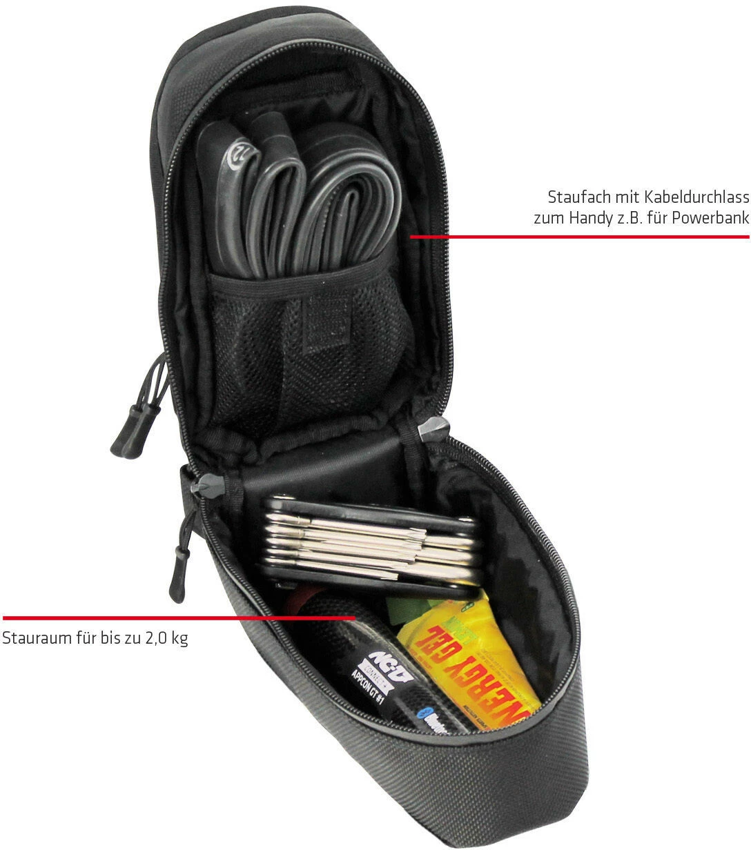 NC-17 Connect Steltaske, Grøn 5 NC-17 Connect Steltaske, Grøn - Billede 5