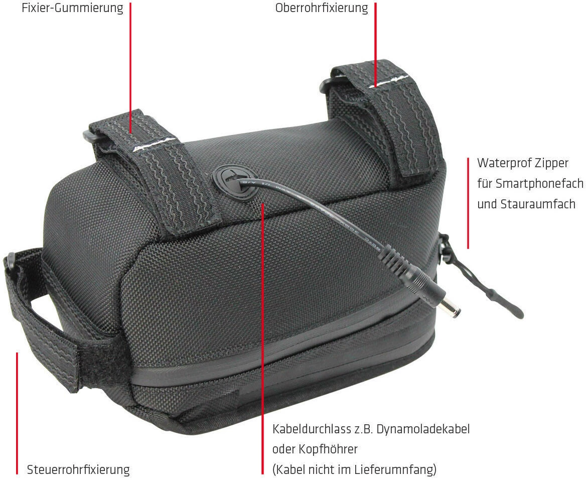 NC-17 Connect Smartphone-taske Appcon, Blå 4 NC-17 Connect Smartphone-taske Appcon, Blå - Billede 4