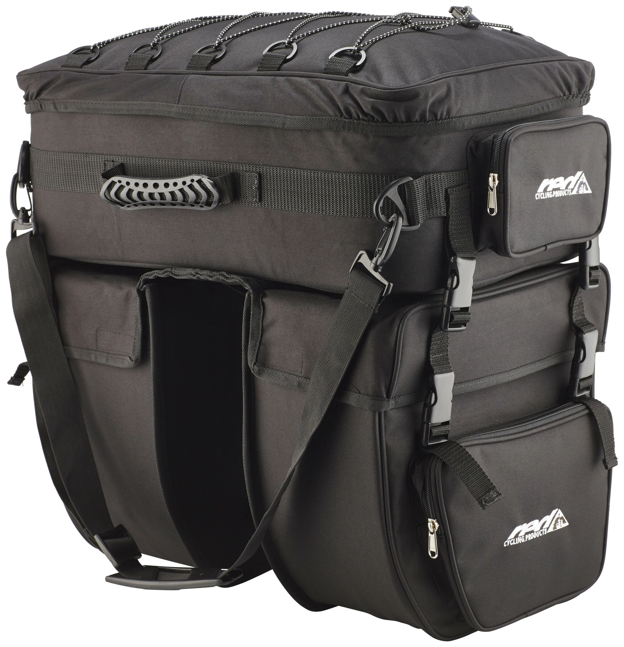 Red Cycling Products Grand Touring Bag Sidetasker, Sort 2 Red Cycling Products Grand Touring Bag Sidetasker, Sort - Billede 2