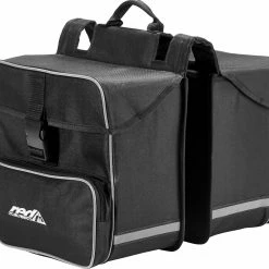 Red Cycling Products Premium Double Bag Sidetasker, Sort