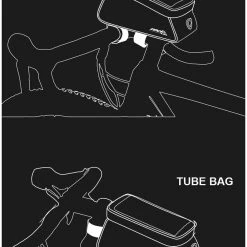 Red Cycling Products EVO-MO Top Tube Taske, Sort -Norco Taskebutik red cycling products rx tour universal top tube bag black 7