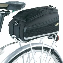Topeak Trunk Bag EX Strap Type Bagagebærertaske, Sort -Norco Taskebutik topeak trunk bag ex strap type luggage carrier bag black 4