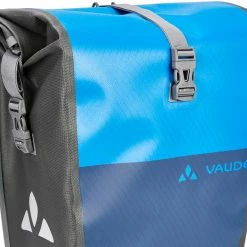 VAUDE Aqua Back Color Single Sidetaske, Sort/petroleumsgr&oslash;n -Norco Taskebutik vaude aqua back color single pannier navy 6 3