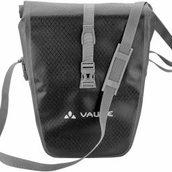 VAUDE Aqua Front Sidetaske, Rød/sort -Norco Taskebutik vaude aqua front pannier black 5 3