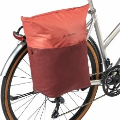 VAUDE CityShop Bike Taske, Rød 7 VAUDE CityShop Bike Taske, Rød -Norco Taskebutik vaude cityshop bike bag hotchili 4