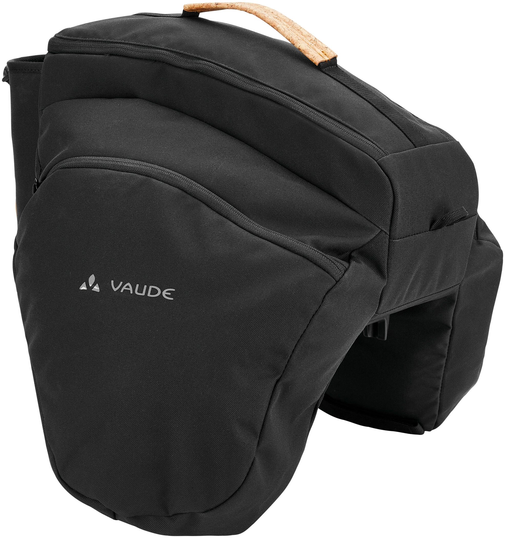 VAUDE ESilkroad Plus Cykeltaske, Sort 2 VAUDE ESilkroad Plus Cykeltaske, Sort - Billede 2