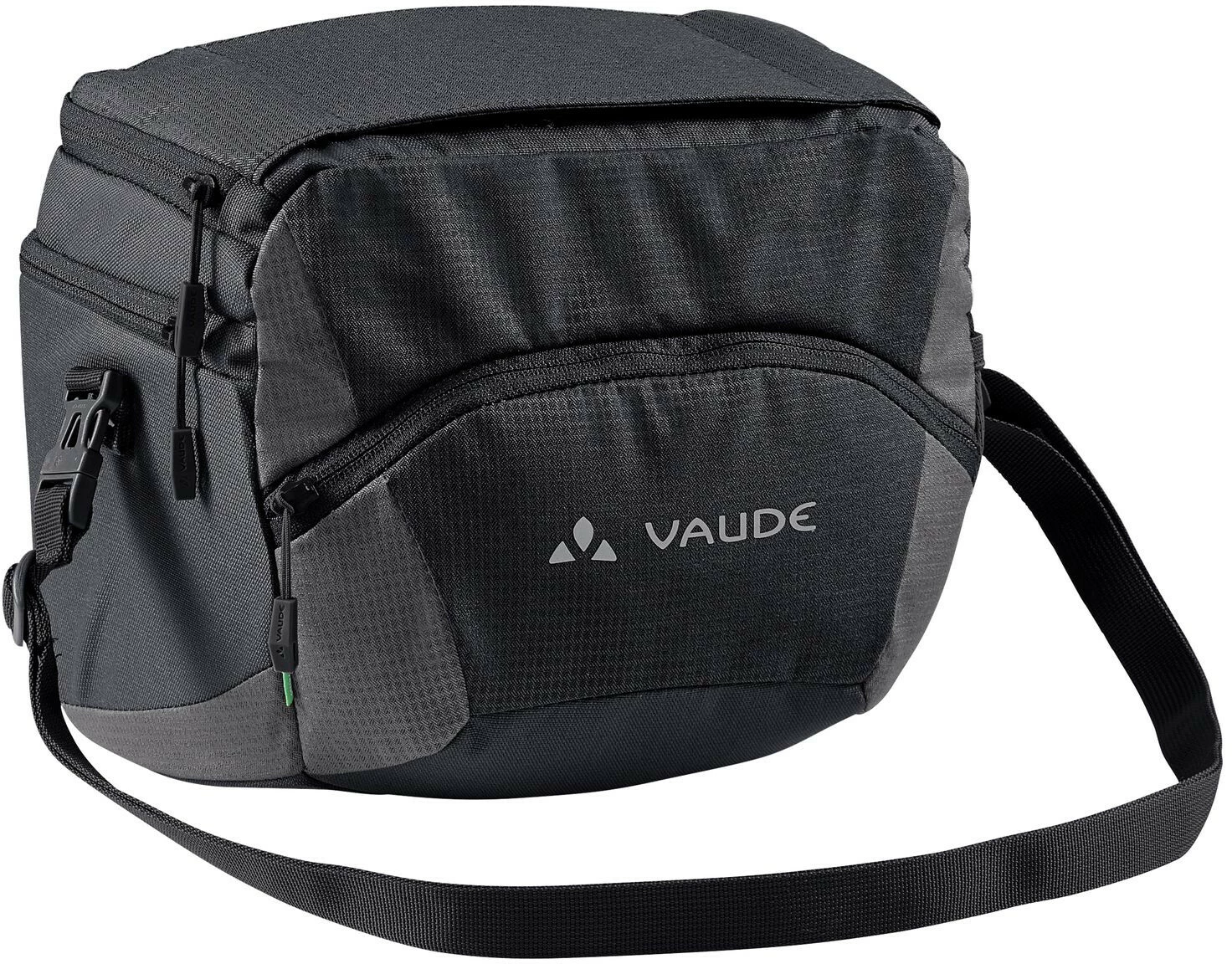 VAUDE OnTour Box L Taske Klickfix Klar, Grå/grøn 1 VAUDE OnTour Box L Taske Klickfix Klar, Grå/grøn